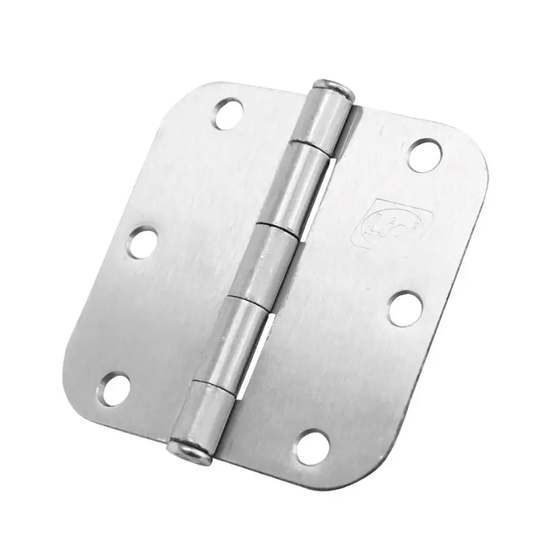 BISAGRA L88 3X3" R5/8 NIQ. SAT. C/TORN (CAJA 100 UN)